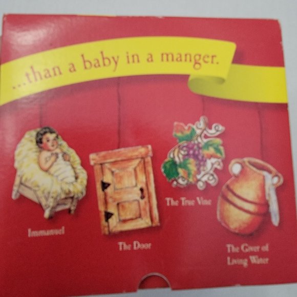 Adorenaments Baby Jesus Symbols Nick & Holly Found Granpa Attic Ornaments Family - Picture 3 of 15